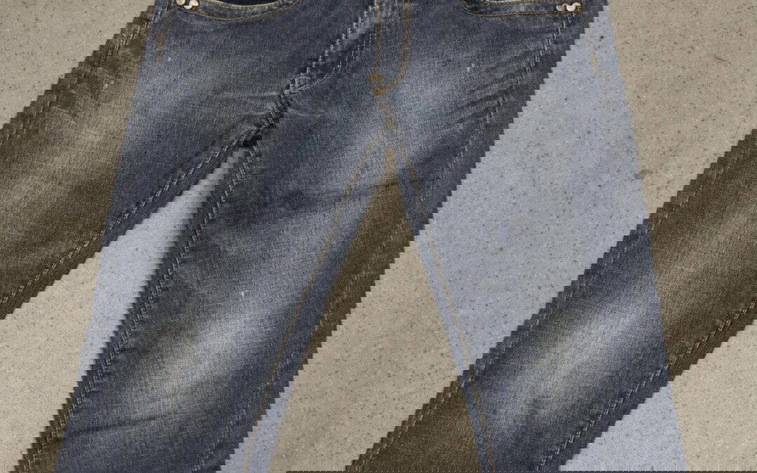 VINTAGE denim peddle pusher jeans (uk8)