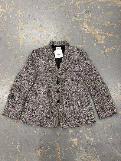 Armani textured wool blazer jacket (uk14)