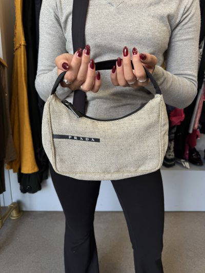 PRADA Sport Canvas Hobo Bag -1999 Spring/Summer