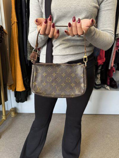Louis Vuitton LV Monogram Pochette- November 1999