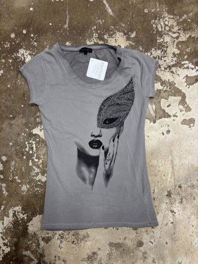Philip plein grey tee (uk10)