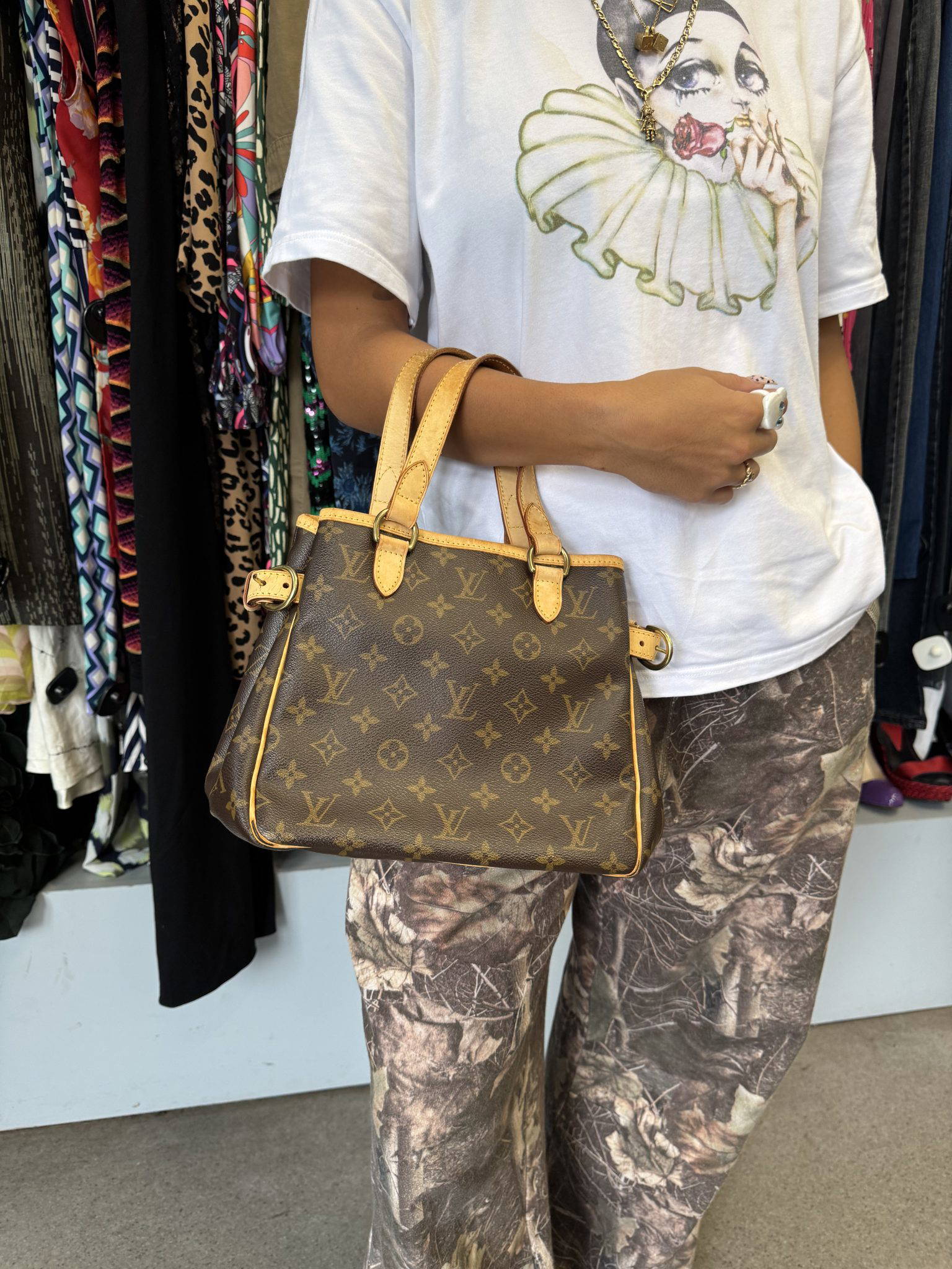 Louis Vuitton LV Monogram Canvas Batignolles Bag - June 2005