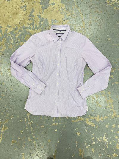 Massimo Dutti fitted stripe shirt(XS)