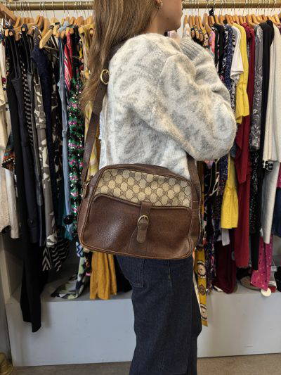 Gucci Accessory Collection GG Supreme Monogram Camera Bag-1980’S