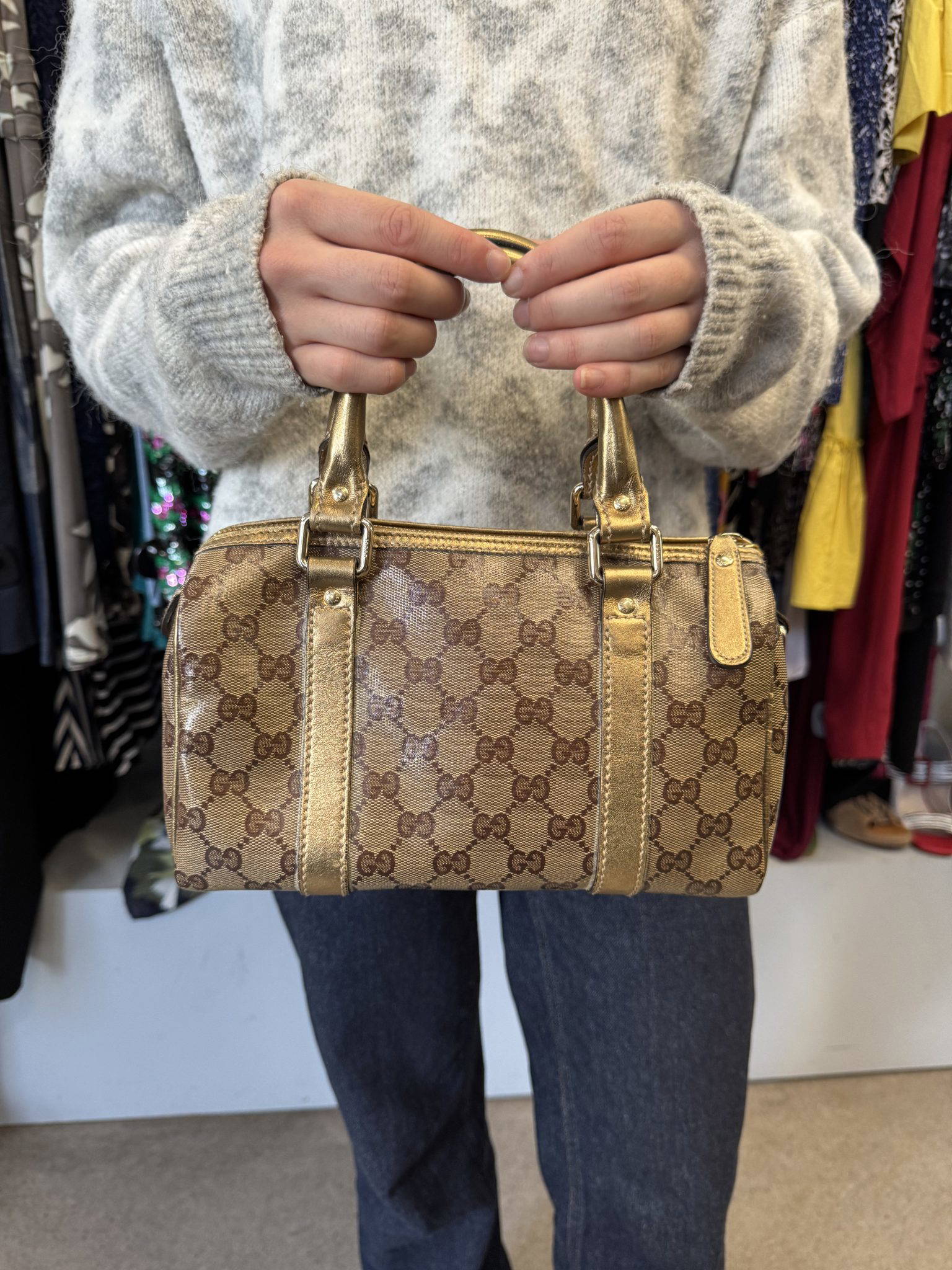 Gucci GG Crystal Joy Boston Bag 2007-2009 - Image 3