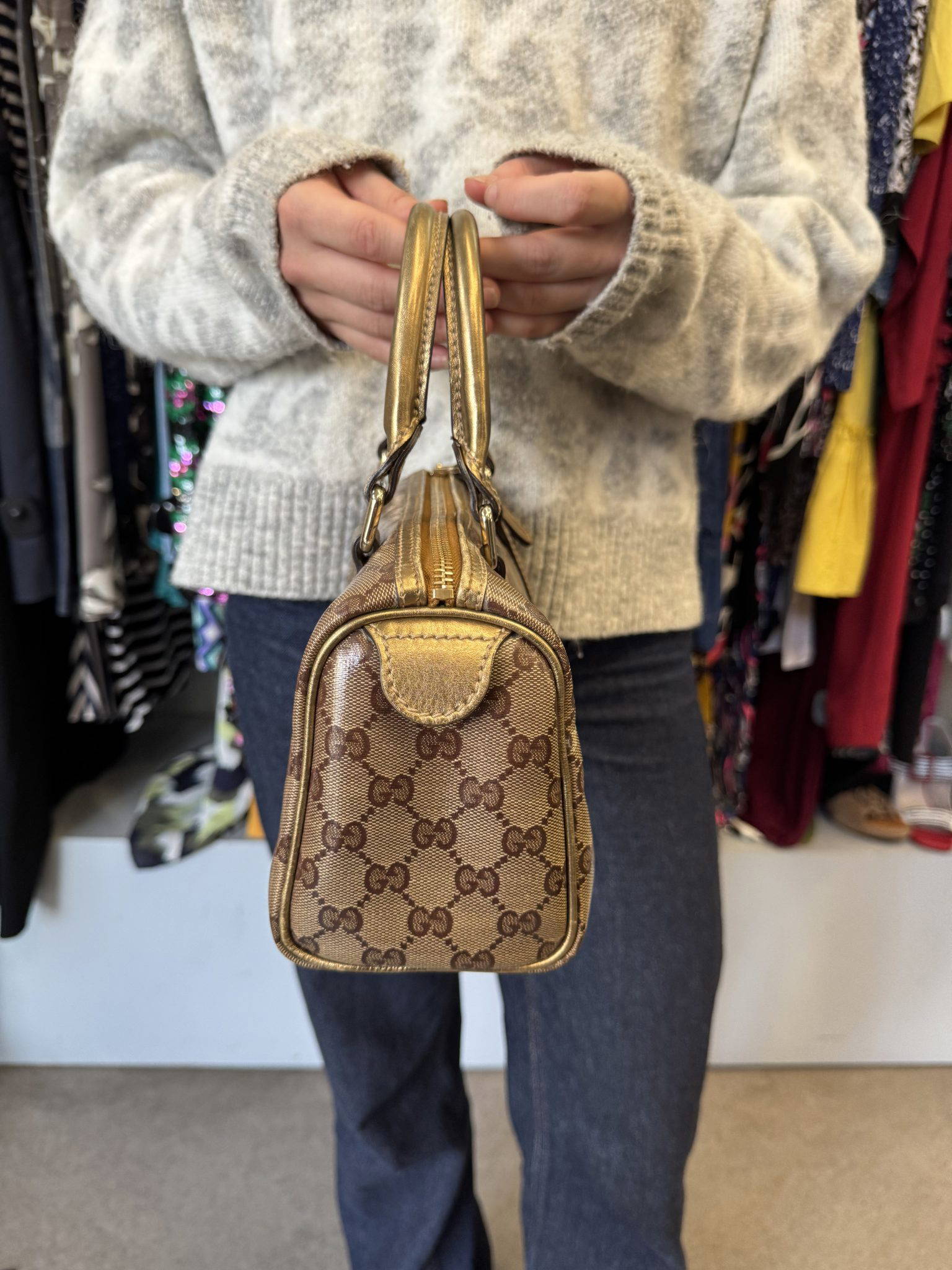 Gucci GG Crystal Joy Boston Bag 2007-2009 - Image 4
