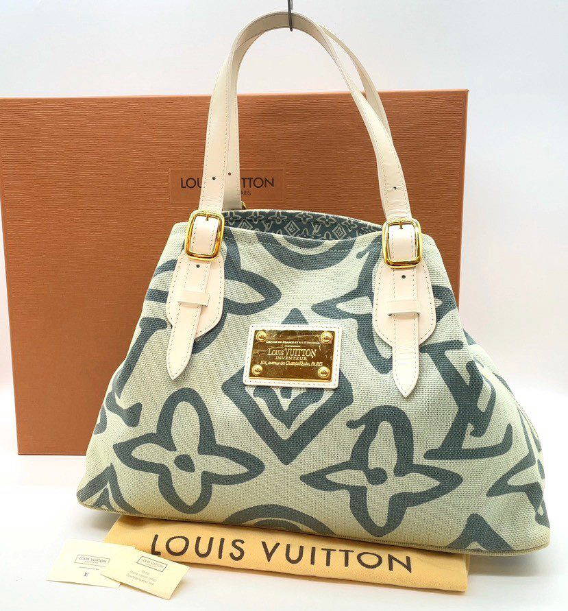 Louis Vuitton LV Limited Edition Tahitienne Cabas PM Bag - Feb 2008 - Image 5