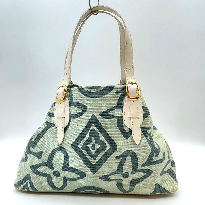 Louis Vuitton LV Limited Edition Tahitienne Cabas PM Bag - Feb 2008 - Image 6