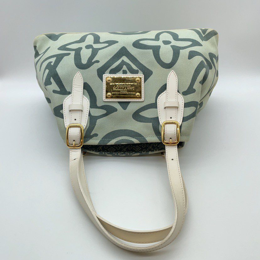 Louis Vuitton LV Limited Edition Tahitienne Cabas PM Bag - Feb 2008 - Image 9