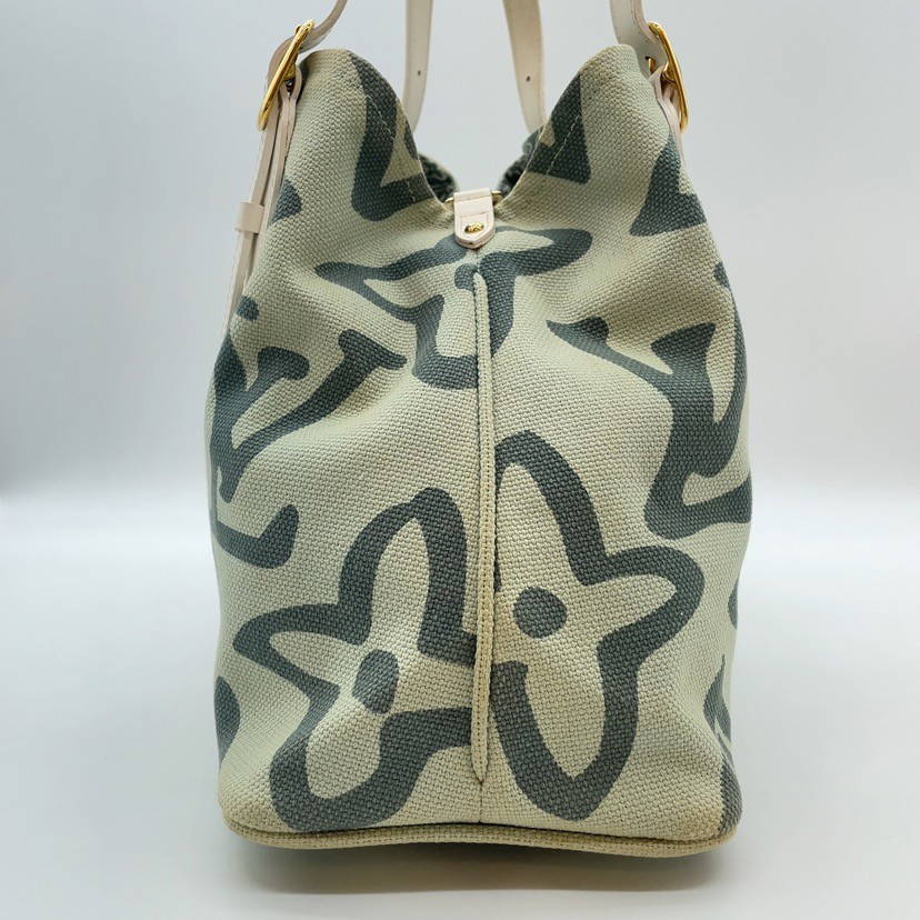 Louis Vuitton LV Limited Edition Tahitienne Cabas PM Bag - Feb 2008 - Image 11