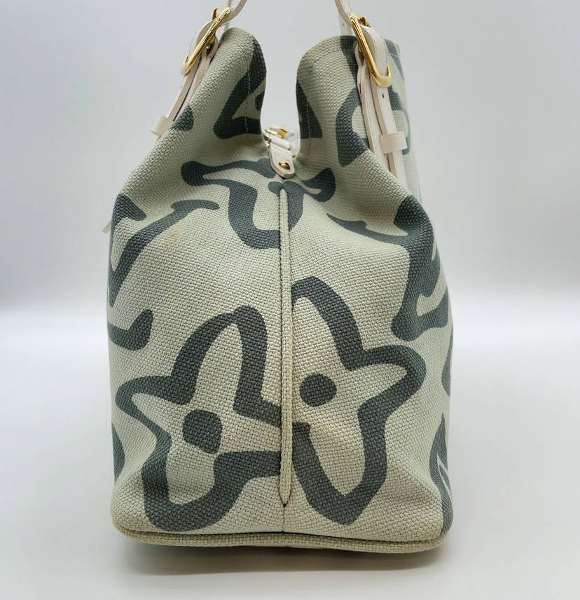 Louis Vuitton LV Limited Edition Tahitienne Cabas PM Bag - Feb 2008 - Image 12