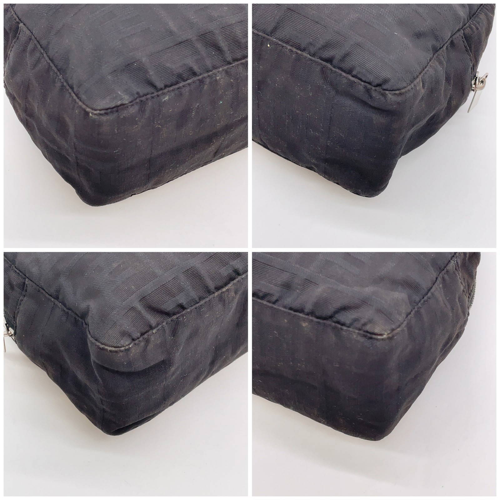 FENDI Zucca Monogram Nylon Tote Bag-Late 90’s - Image 9