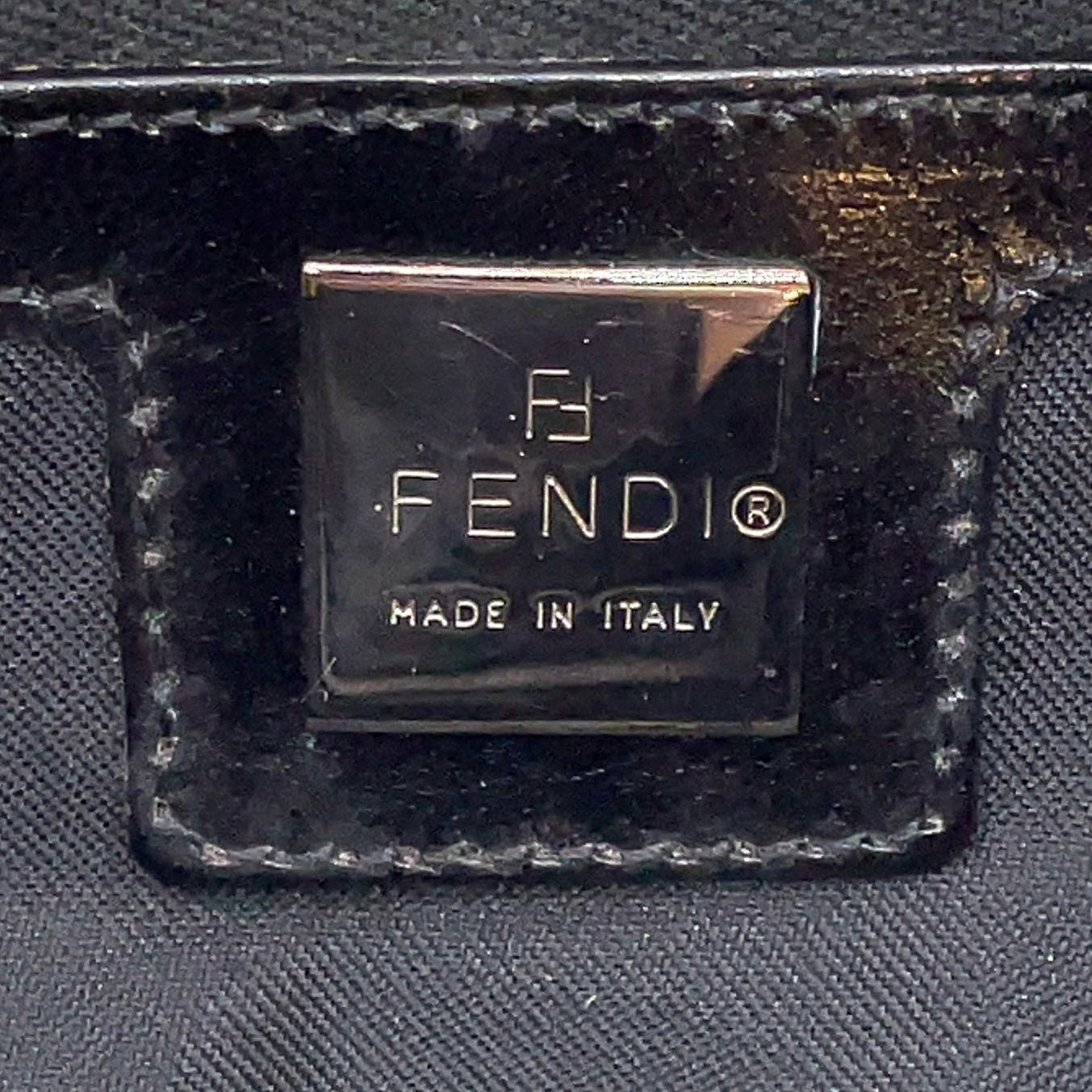 FENDI Zucca Monogram Nylon Tote Bag-Late 90’s - Image 11