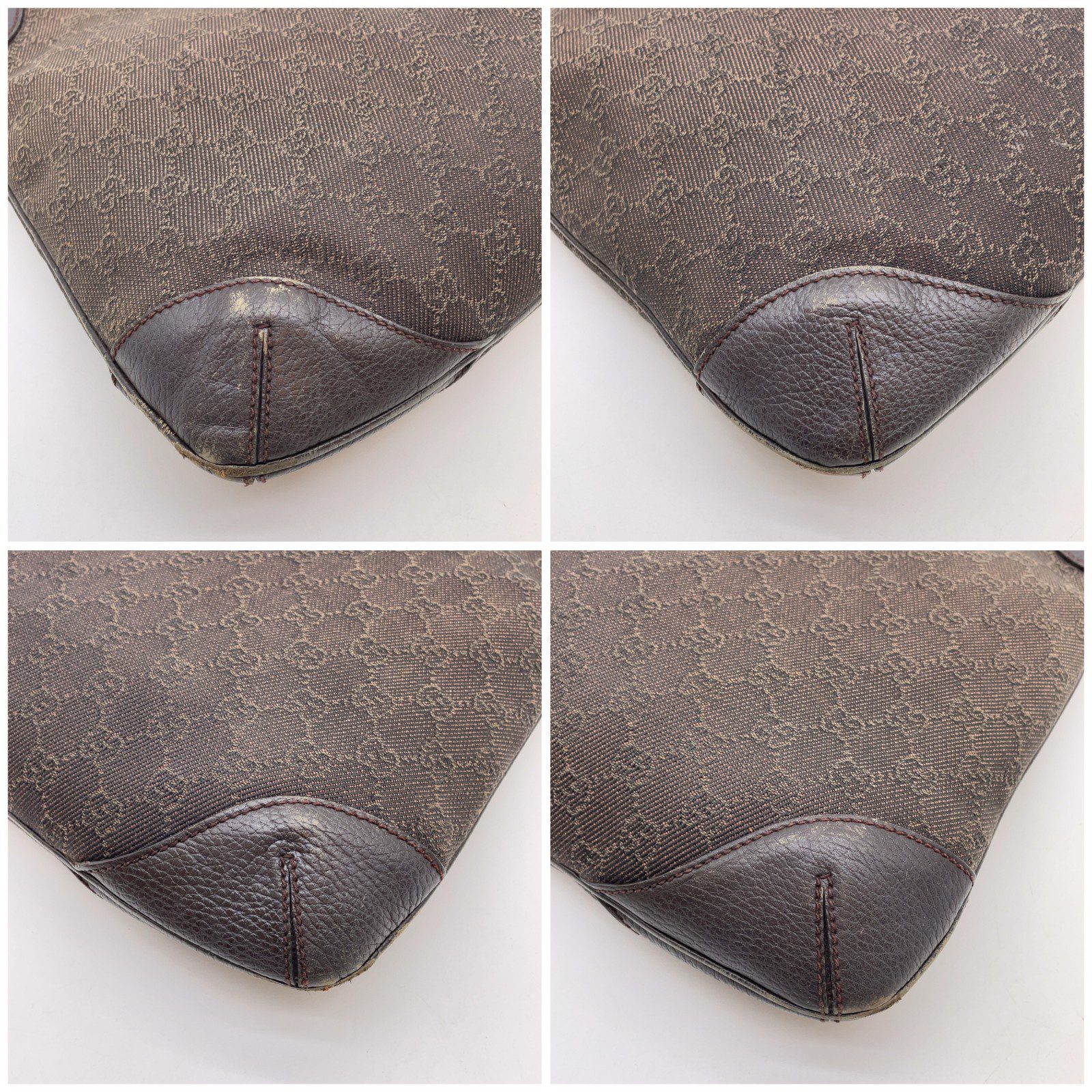 GUCCI Monogram Canvas Small Shoulder Bag / Pochette -Late 90’s - Image 8