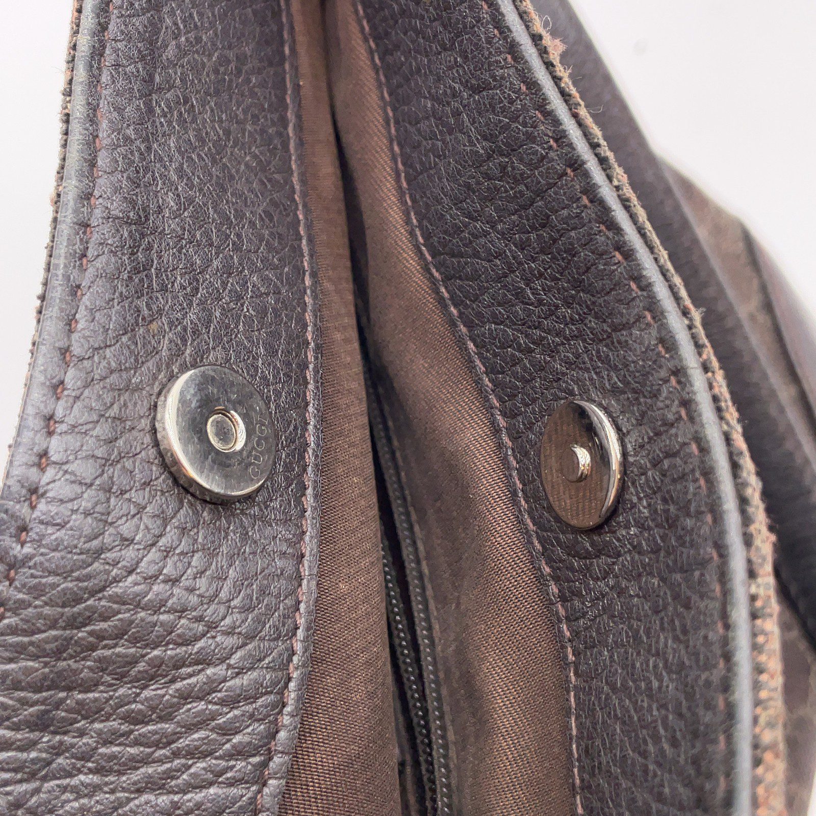 GUCCI Monogram Canvas Small Shoulder Bag / Pochette -Late 90’s - Image 10