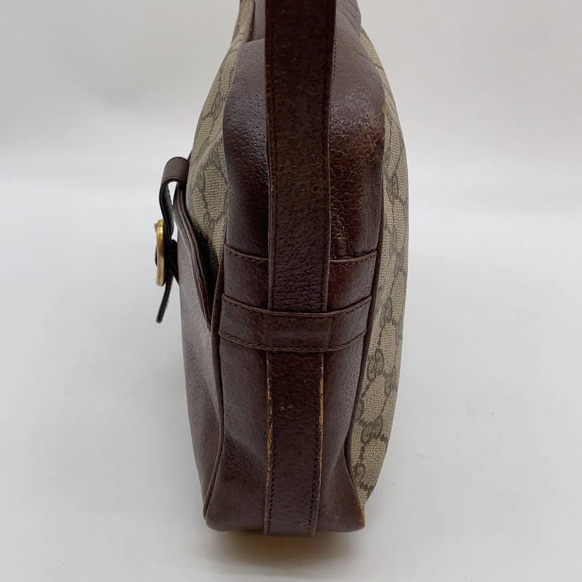 Gucci Accessory Collection GG Supreme Monogram Camera Bag-1980’S - Image 8