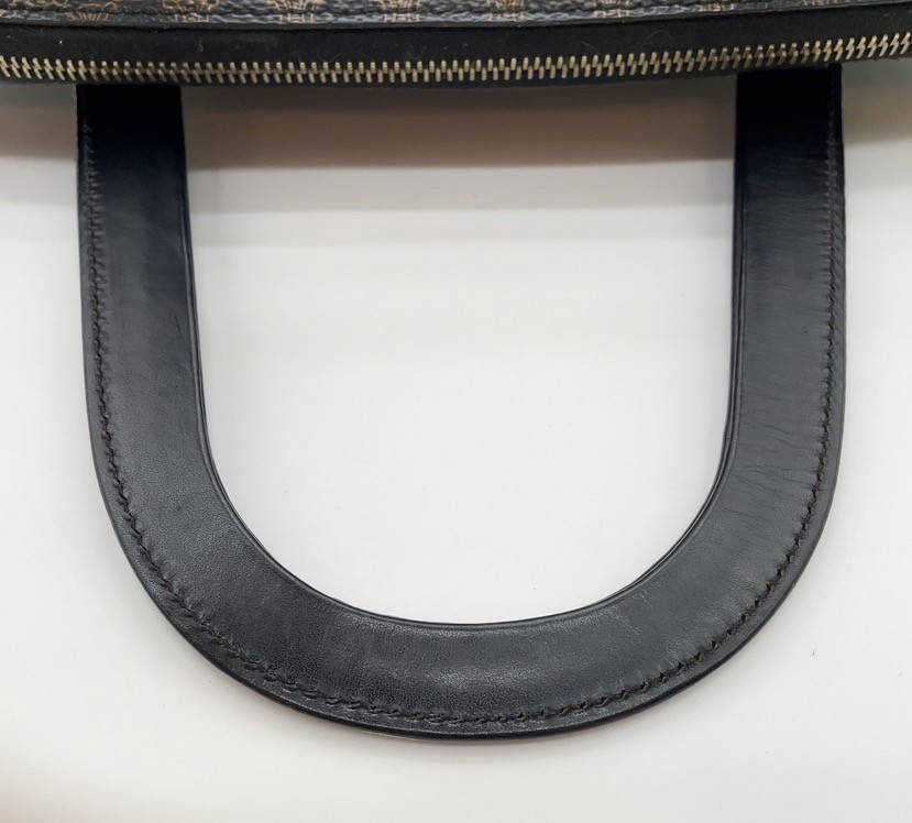 CELINE Black Macadam Triomphe Tote Bag- Feb 1997 - Image 11
